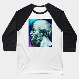 Eratosthenes of Cyrene Portrait | Eratosthenes of Cyrene Artwork 6 Baseball T-Shirt